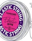 1.2Mm Metallic Elastic String, Gold Stretch Cord for Craft Gift Jewelry Making, Elastic Cords Ribbon for Hair Braids, Elastic String for Bracelets, Beading Cord Stretchy Christmas Crafts DIY
