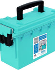 12533 Teal Craft Organizer, Art Supply Organizer and Storage, Lockable School Supplies Organization, Moisture Resistant, Made in USA