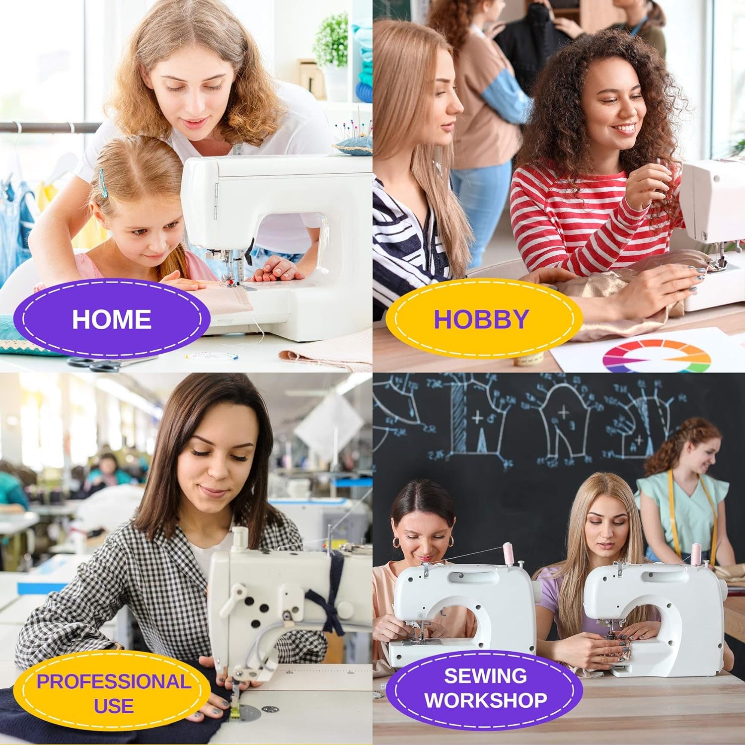 Meander Quilting Templates – Free-Motion Quilt Design – Acrylic Quilting Ruler Template for Industrial and Domestic Sewing Machines – Easy Free-Motion Quilting Learning