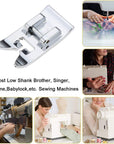 Universal General Purpose Zig Zag Foot Straight Stitch Foot for Singer, Brother, Janome, Kenmore, Babylock, Toyota, Etc. Domestic Low Shank Sewing Machines
