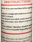 Stainless Sewing Machine Oil - 8 Oz - Custom Formulated, Compatible with Singer, Bernina, Kenmore, and Other Commerical Sewing/Embroidery Machines