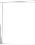 8X8 White Scrapbook Cardstock Paper 80Lb Cover Card Stock 100 Pack (Bright)
