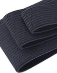 3 Rolls Sewing Stretch Elastic Band Spool, 3/5, 1, 1-1/2 Inch in Width, 5.5 Yards/Roll (Black)