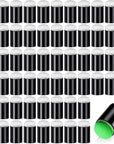60 Pieces Finger Sponge Daubers Finger Painting Sponge Craft Drawing Sponge Dauber Set for Painting Art Ink Crafts Chalk Card Making (White)