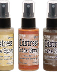 Tim Holtz Distress Oxide Sprays 3 Colors Including Antique Linen, Tea Dye and Walnut Stain, Bundle of 3 Items