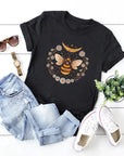 "Bee Caring" Graphic T-Shirt