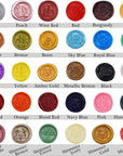 Sealing Wax Rod Sparkles Blood Red for Standard Size Glue Gun - Pack of 12