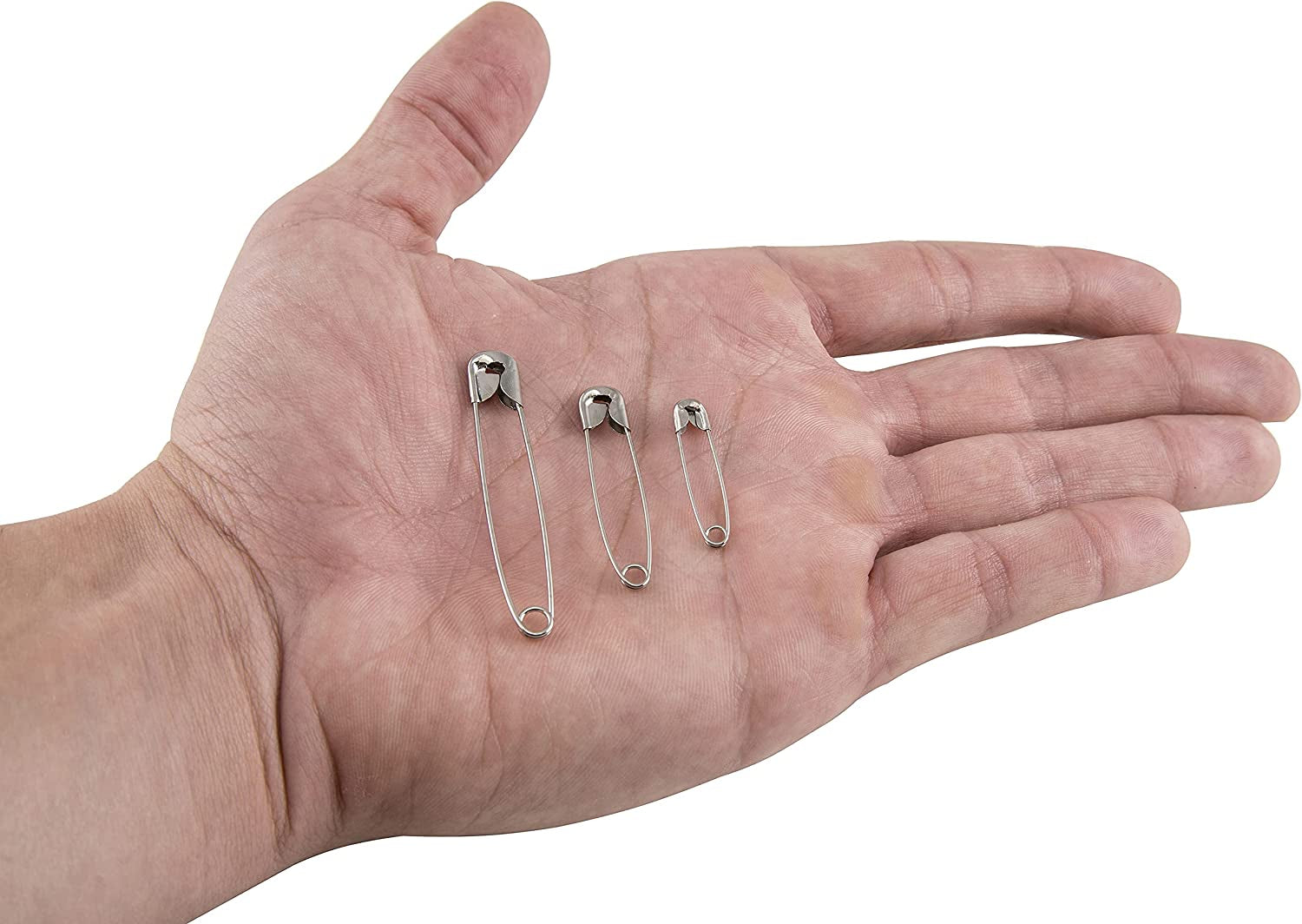 Safety Pins, 50 Count, Size 1-3 Pkg