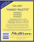 Sta-Wet Handy Palette Sponge Refill 3 Pack