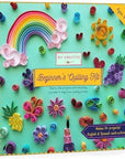 Beginner'S Quilling Kit for Kids and Adults, DIY Craft Kit for Kids and Adults, Paper Quilling Kit for Beginners with Tools, Instructions & Storage Box, Makes 10+ Fun Projects