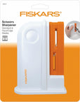 1020499 Scissors Sharpener, 9 X 4 X 13.8 Cm, White/Orange