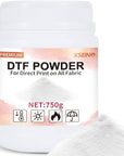 DTF Powder 750G/26.46Oz White Digital Transfer Hot Melt Adhesive, DTF Transfer Powder for Sublimation, DTF Hot Melt Adhesive Powder for All DTF and DTG Printers on All Fabric