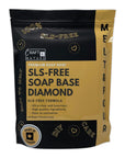 4 LB Sls-Free Sles-Free Unscented Ultra Clear Diamond Moisturizing Glycerin Melt and Pour Soap Base for Soap Making