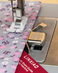 Seam Guide Ruler and Magnetic Seam Guide for Sewing Machine,1/8” to 2” Straight Line Hems Sewing Ruler of Sewing Products for Sewing Gauge, Includes 1/4” Pivot Point and 45 Degree Trim Line