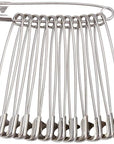 60PCS Large Safety Pins, Durable, Rust-Resistant Nickel Plated Steel Pins Size 4, 2.2Inch /55Mm