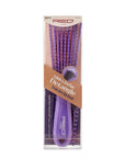 Red by Kiss Glide & Define Non-Slip Detangling Brush for Natural Hair Scalp Care Hair (Travel size) Heat Resistant Bristles Works Well with Blow Dryer