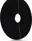 Boning for Sewing Corset, 50 Yard 6 Mm Wide High Density Polyester Boning for Sewing Garment Accessories Bra Boning Tool for Corsets Bridal Gowns Evening Gowns Lingerie Hats Black