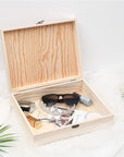 Unfinished Wooden Box with Hinged Lid for Crafts DIY Storage Jewelry Pine Box - 12" X 9" X 3.35"