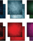 Double-Sided Paper Pad 12"X12" 30/Pkg-Grunge-Dark Tones, 20 Designs, Multi