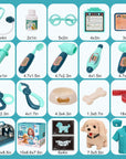 G.C 22Pcs Dog Toys for Kids Doctor Kit, Walking Barking Electronic Interactive Stuffed Dog Vet Kit Costume Pretend Play Puppy Pet Care Veterinarian Playset, Gifts for Kids Girls 3 4 5 6+ Year Old