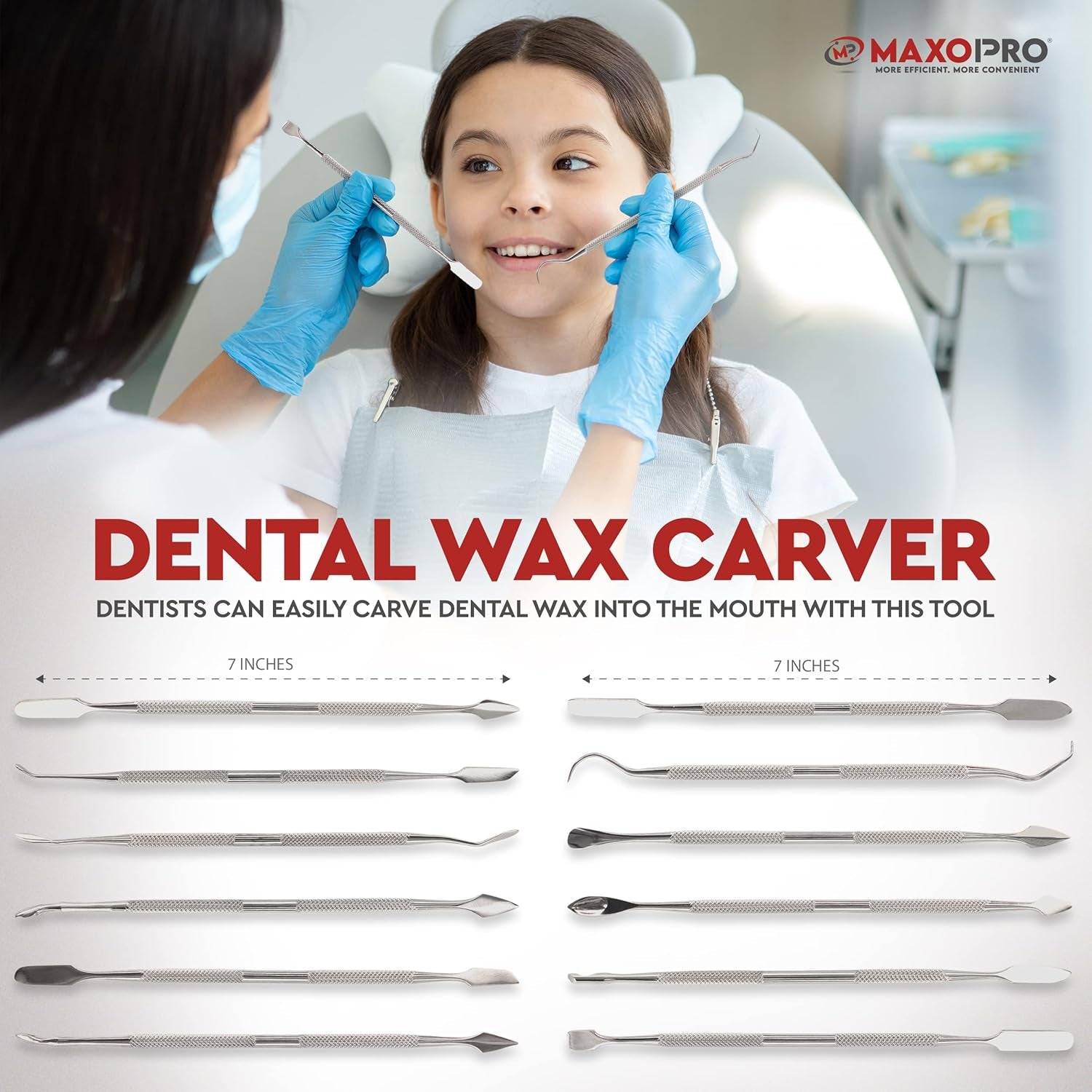 Premium Wax Carving Tools Set – 12 Pcs Stainless Steel Wax & Clay Sculpting Tools – Double Ended Dental and Wax Carvers Tools for Carving Modeling Sculpting and Shaping - by