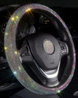 Luxury Diamond Rhinestone Steering Wheel Cover – Universal Fit & Anti-Slip