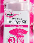 One-Step Tie-Dye Kit  Fabric Dye Open Stock 21544 Fdy Opstk Fuchsia 3/36, as Detailed