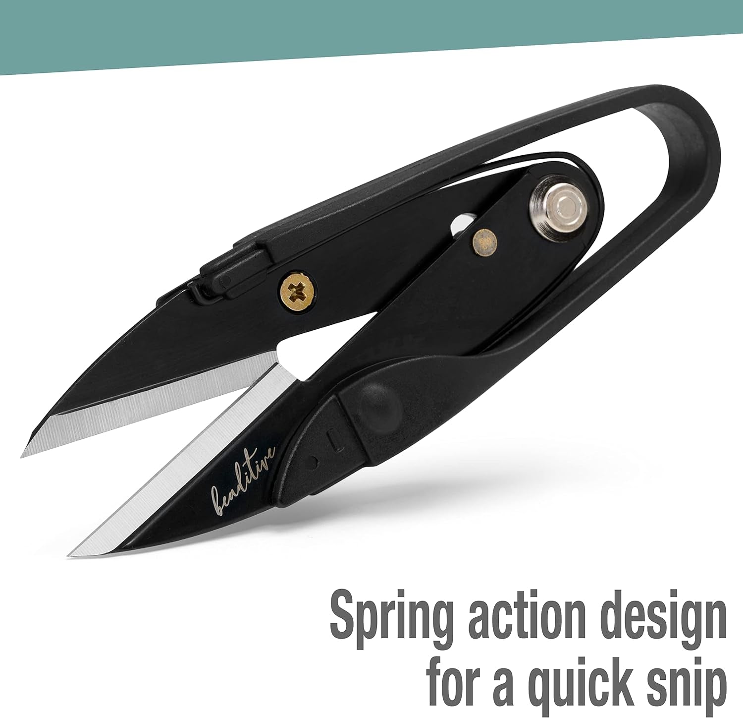 Premium Thread Snips - Thread, Yarn, Embroidery Snipper for Sewing, Quilting, Knitting, Jewelry Making - High-Carbon Steel Blades with Protective Cap and Lanyard