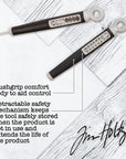 Tim Holtz Craft Pick Poker - Retractable Punch Tool for Paper Crafting, Scrapbooking, Die Cuts, and Art Supplies - Adjustable Fine Point Tip