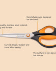 7" 8" All Purpose Scissors Utility Scissors for Office Home Supplies,Crafting Scissors 2 Pack,Right Handed,Different Size