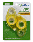 Crafter'S Tape Removable Glue Runner.31"X315" for Tape Runner 05632,Green,Yellow