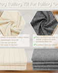 6 Pcs 79'' X 59" Large Tufting Cloth for Rugs and 71'' X 39" Non Slip Final Backing Tufting Cloth with Marked Lines Primary Tufting Cloth Rug Tufting Kit for Tufting Gun Punch Needle DIY Rug