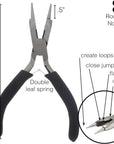 4-In-1 All-Purpose Pliers for Cutting and Flattening Wire, Jewelry Making Tool