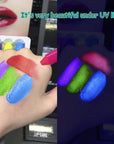 Glow in the Black Light Face Paint Crayons Kit, UV Black Light Makeup Neon Face and Body Paint Sticks Markers for Mardi Gras Halloween Masquerades Makeup