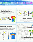 Tie Dye Kit 32 Color All-In-One Clothing Dye Kit, Permanent Fabric Dye Kit for Kids, Adults, Large Group Handmade Party Activity, DIY Bright Neon Tye Dye Kit