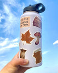 100 Pcs Vintage Stickers, Aesthetic Stickers for Water Bottle, Laptop, Scrapbook, Journaling, Waterproof Vinyl Stickers for Adults Teens