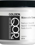 Qor Watercolor Ground, 8 Oz. Jar, Professional Mediums & Grounds