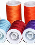 Thread for Sewing 30 Colors, 200 Yards per Spools, Polyester Sewing Thread Kit for Sewing Machine & Hand Sewing
