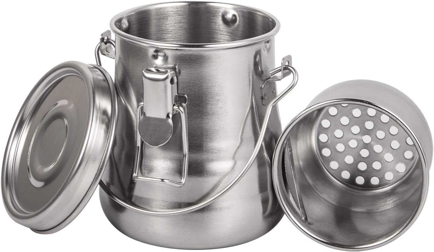 Paint Brush Washer, Airtight Stainless Steel Brush Cleaner for Painting (Medium)