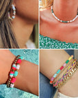 Friendship Bracelet Kit Concert Bracelets Merch, 14000Pcs 48 Colors Bracelet Making Kit Clay Beads with Number Letter Beads Set Birthday Party Merch Gift for Women Kids Teen Crafts Jewelry Making