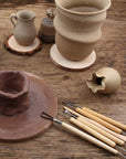 40PCS Pottery Tool Set Clay Sculpting Modeling Tools