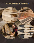 BB3 Spoon Carving Kit Wood Carving Spoon Blank Wood for Whittling Unfinished Wood Blocks Carving Blanks Hobby Wood Carving Blocks Wooden Blank for Carving (Alder, Walnut, Elm, Maple)