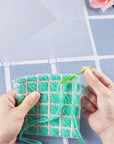 4 Pieces 14 Count Plastic Mesh Canvas 14 CT Plastic Aida for Cross Stitch, Making Jewelry Organizer and 3D Models (8 X 11 Inch)