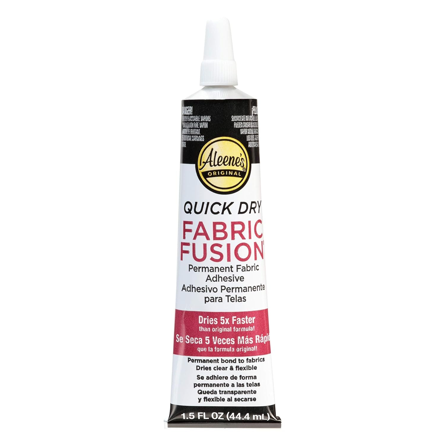 Quick Dry Fusion Fabric Adhesive, 1.5 Fl Oz, Clear