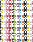 100PCS Lanyard Swivel Snap Hooks Heavy Duty Metal Lobster Claw Clasps for Backpack Charms, Zipper Pulls, Beads Projects, Colorful Little Clip