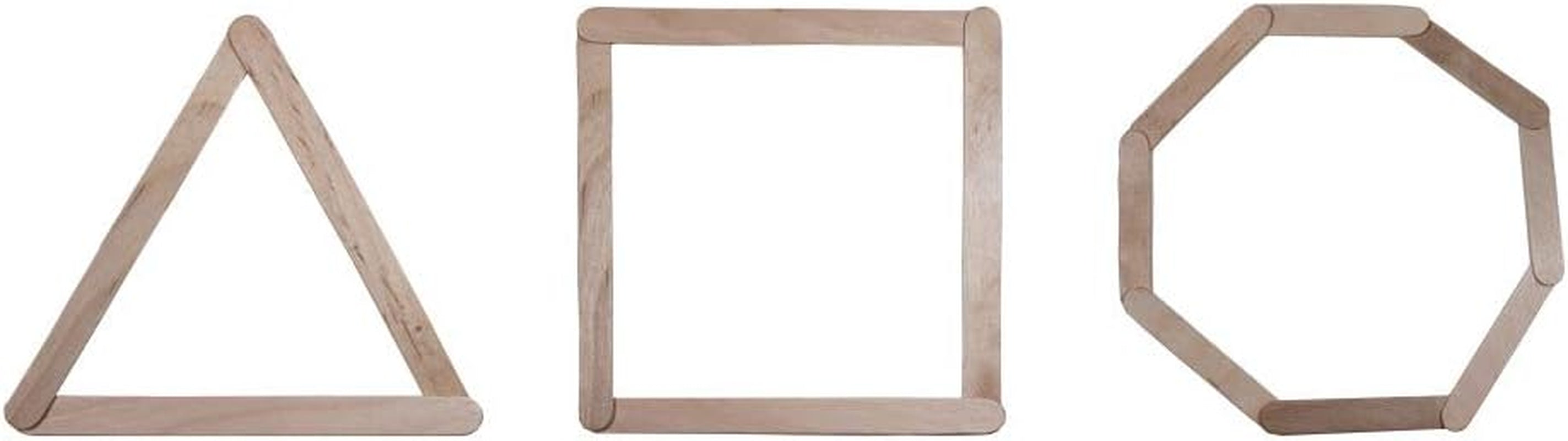 Natural Wood Craft Sticks, 4.25 Inch Popsicle Sticks for Ice Cream, Crafts, Waxing, Art Projects & Party Food Labels (1,000 Sticks)