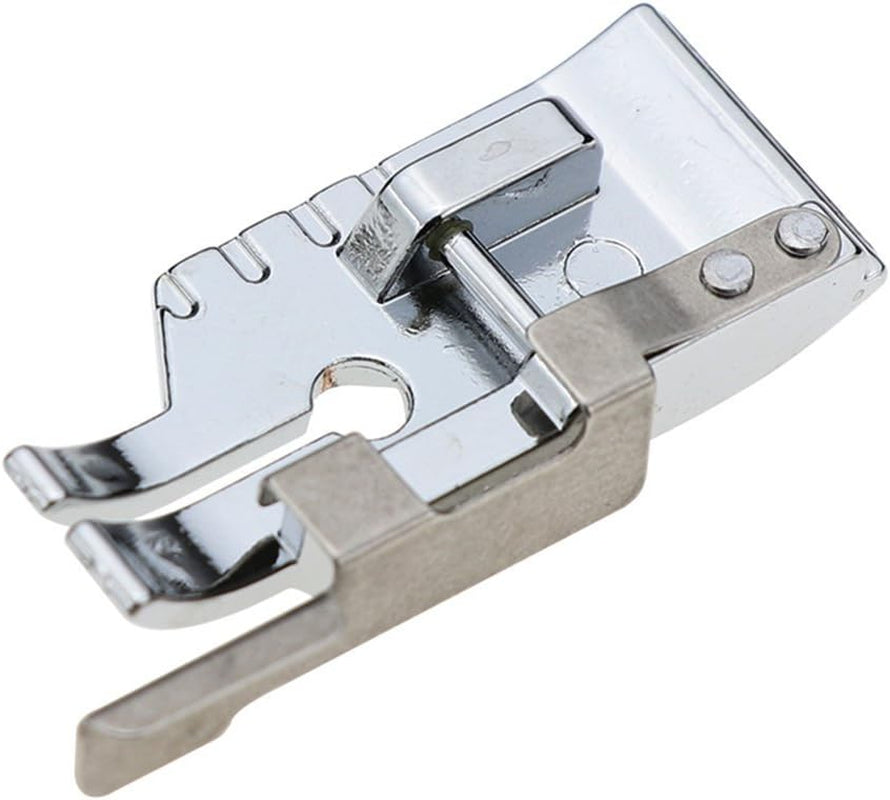 Pack of Stitch in Ditch Foot and 1/4''(Quarter Inch) Quilting Patchwork Sewing Machine Presser Foot with Edge Guide for All Low Shank Snap-On Singer, Brother, Babylock, Euro-Pro, Janome