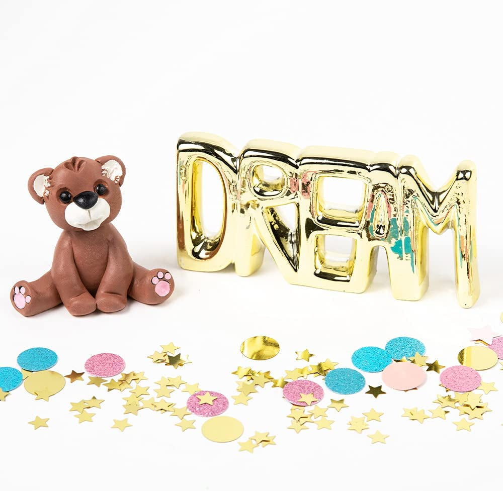 Original  White, Non Toxic, Polymer Clay, Oven Bake Clay, 3.75 Pounds Great for Modeling, Sculpting, Holiday, DIY and School Projects. Great for All Skill Levels