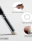 ARTIFY Miniature Drybrush Paint Brush Set: 14-Piece round Small Detail Model Paintbrushes, Thin Mini Tiny Micro Paint Brushes for Miniature Painting