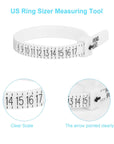 Ring Sizer Measuring Tool, Aluminum Ring Mandrel, 27 Pcs Premium Metal Ring Measurement Tool, Mens Womens Finger Gauge, 4 Sizes Ring Stick, 4 Pcs Polishing Cloth, US Ring Sizing Kit, by